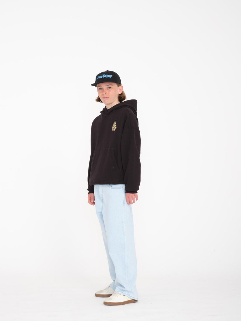 Tetsunori Hoodie - BLACK  - (KIDS) (C4112430_BLK) [20]