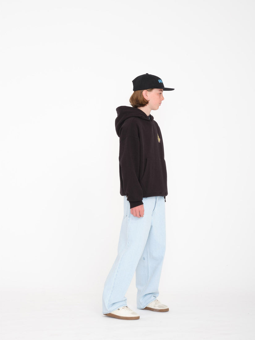 Tetsunori Hoodie - BLACK  - (KIDS) (C4112430_BLK) [21]