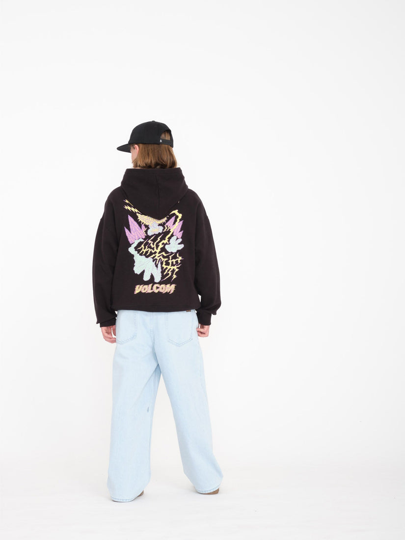 Tetsunori Hoodie - BLACK  - (KIDS) (C4112430_BLK) [22]