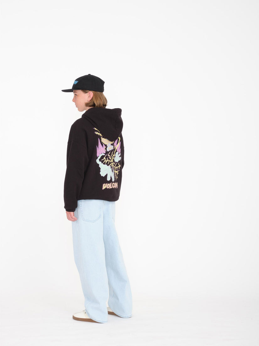 Tetsunori Hoodie - BLACK  - (KIDS) (C4112430_BLK) [23]