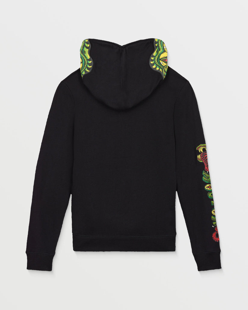 Snaky Full Zip Hoodie - Black - (KIDS)