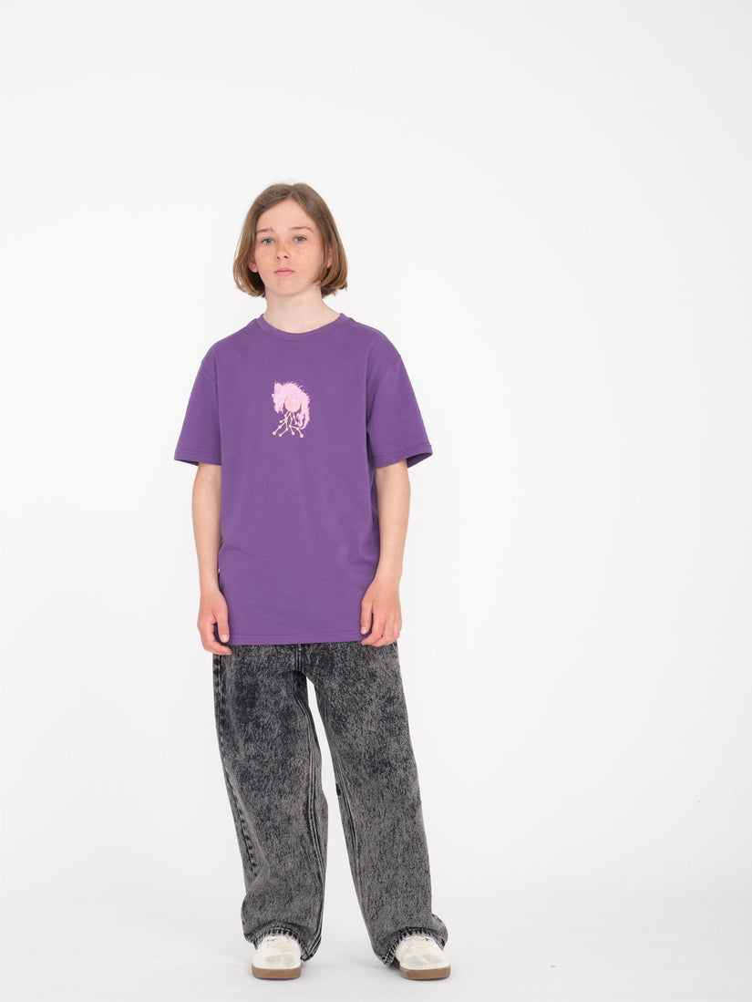 Tetsunori 3 T-shirt - DEEP PURPLE - (KIDS)