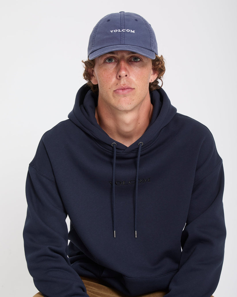 Full Stone Washed Adj Cap - Marine