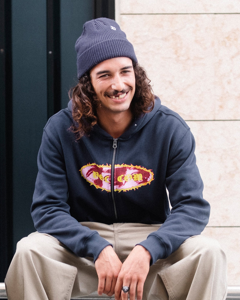 Full Stone Beanie - Navy