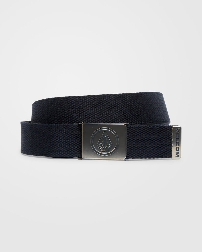 Circle Web Belt - Navy
