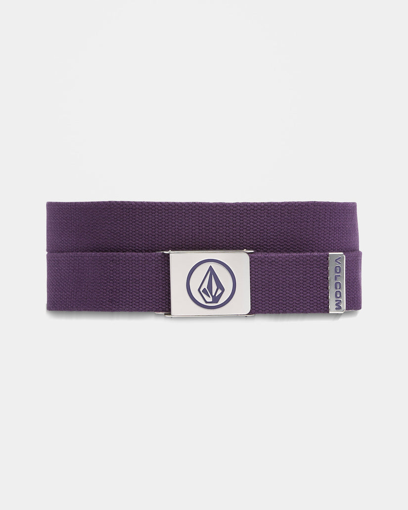 Circle Web Belt - Dark Purple