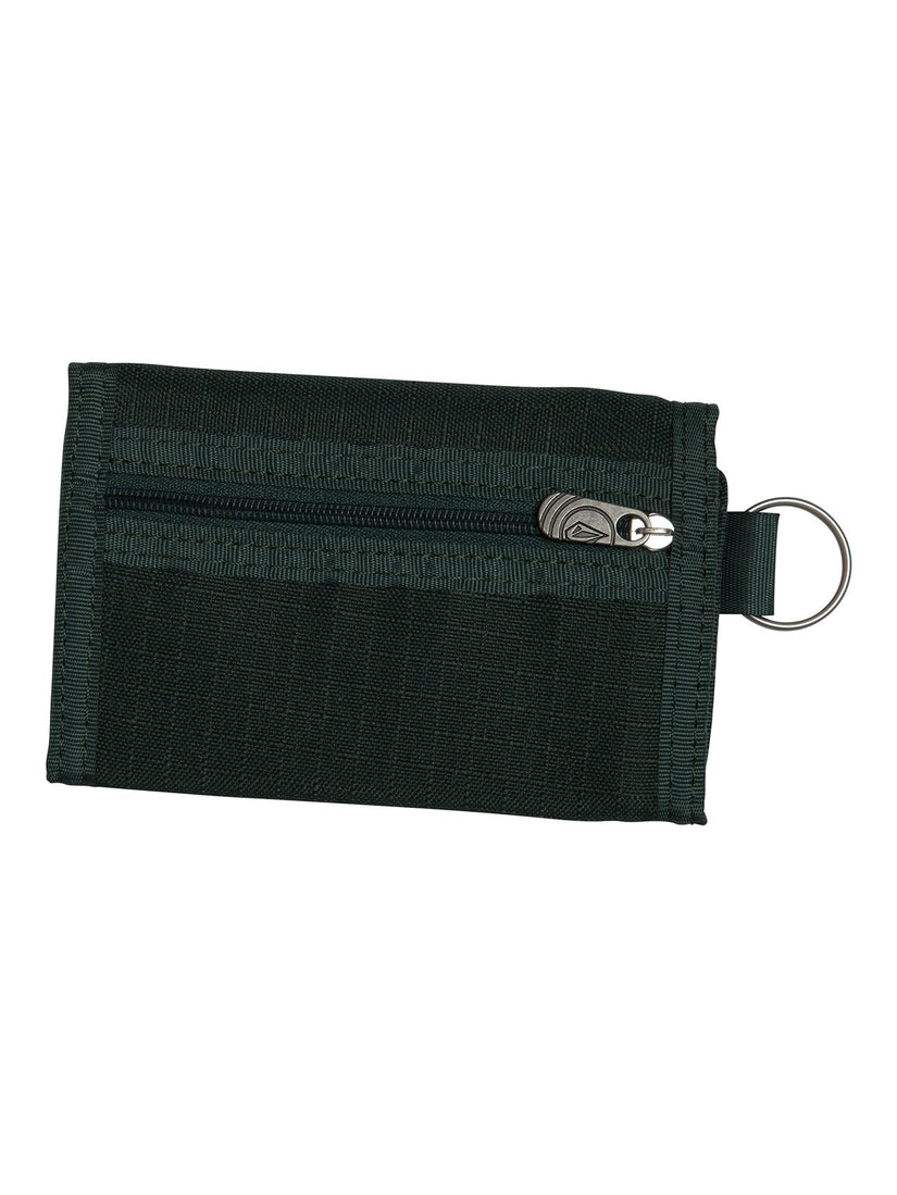 Nylon Stone Wallet - Evergreen (D6011951_EVR) [B]