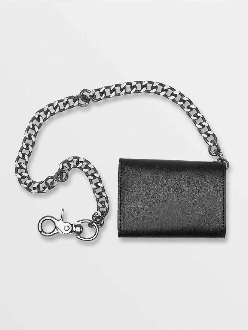 PISTOL LEATHER WALLET (D6012400_BLK) [B]