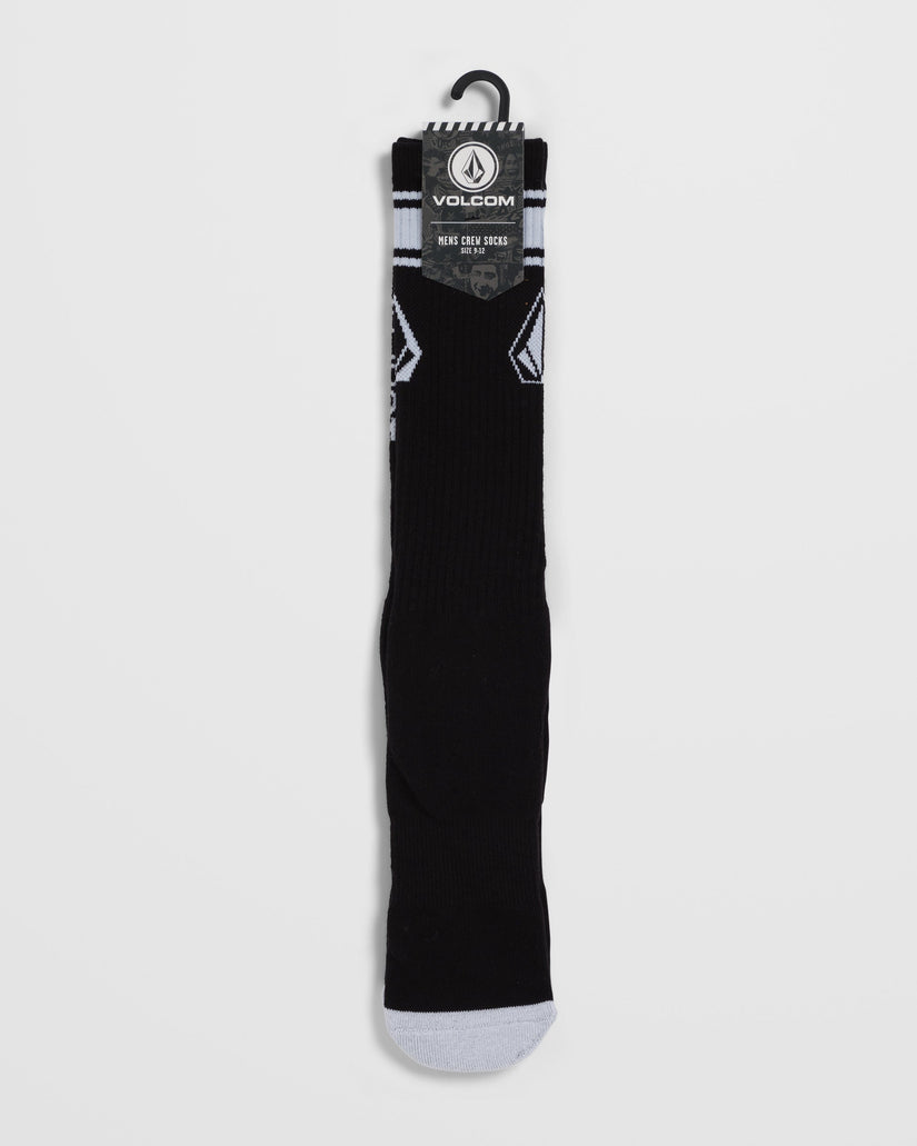 Chaussettes High Stripe - BLACK