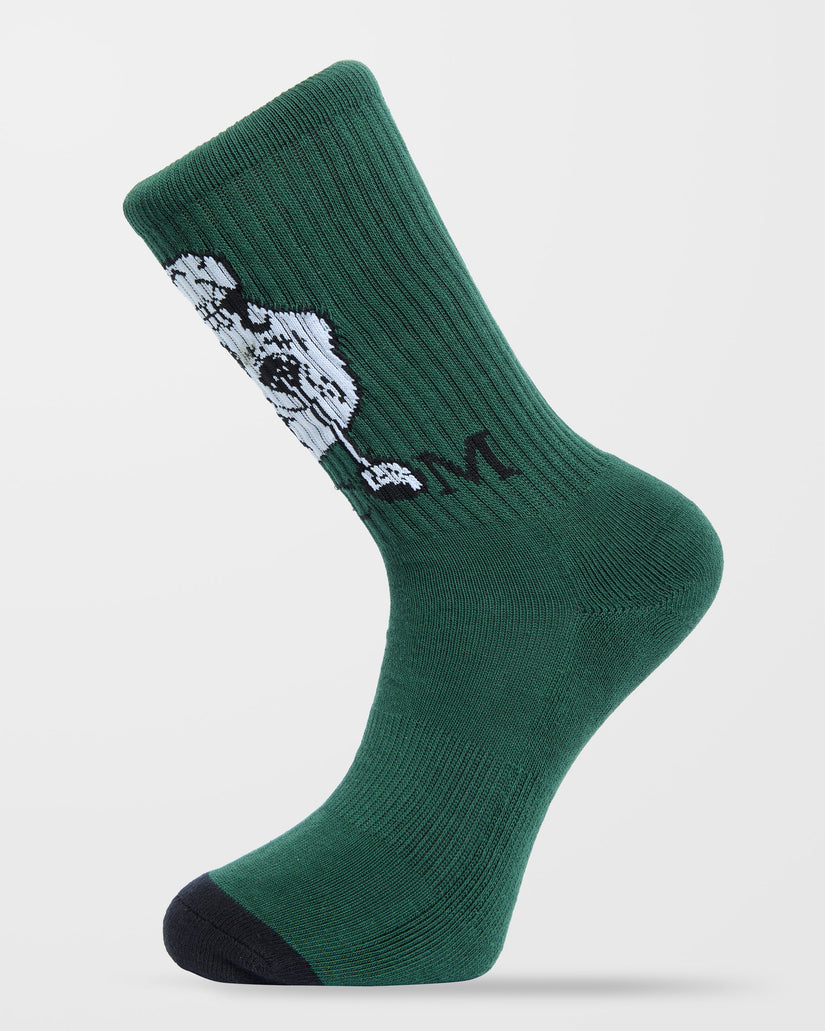 Heavy Tone Socks - Vineyard Green