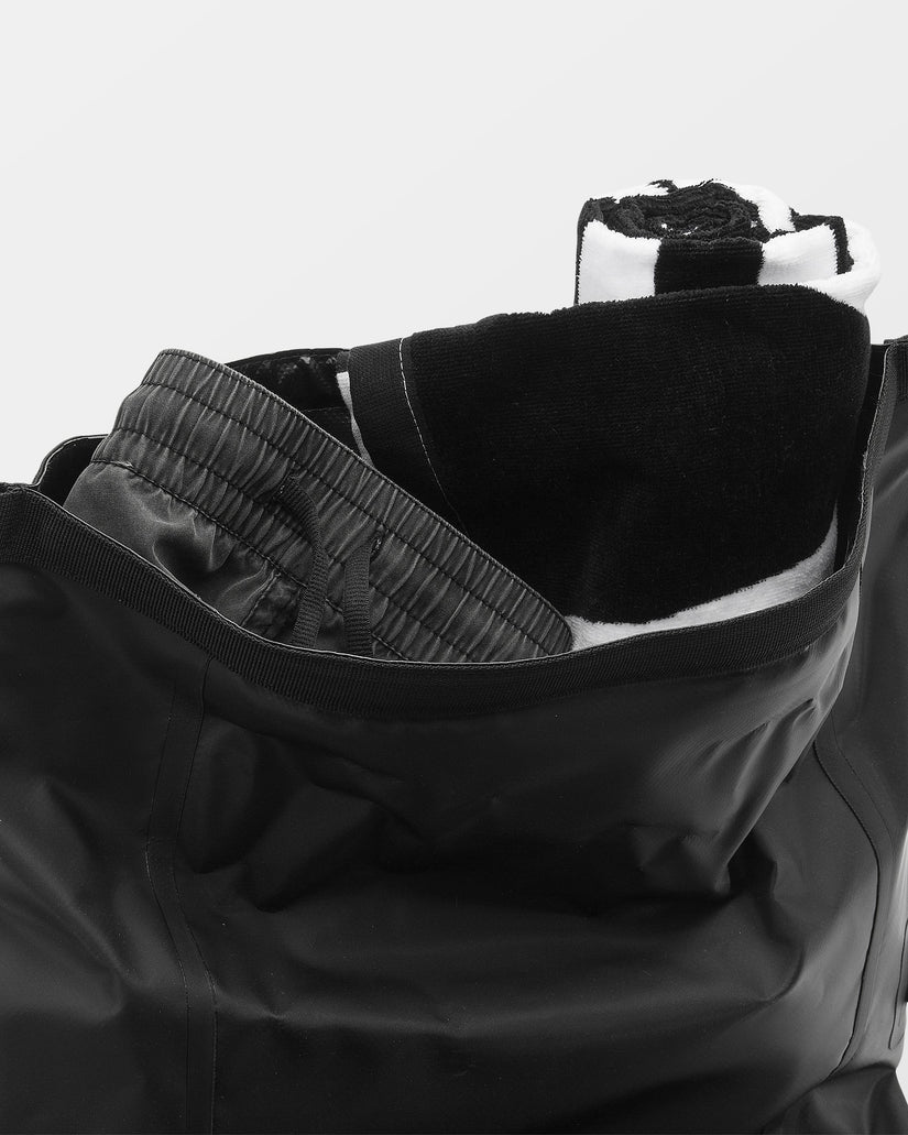 Drystone Wet/Dry Roll Top Backpack - BLACK