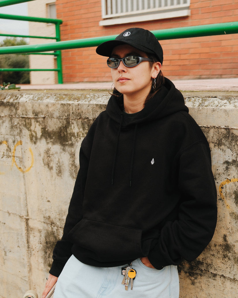 Circle Stone Dad Cap - BLACK