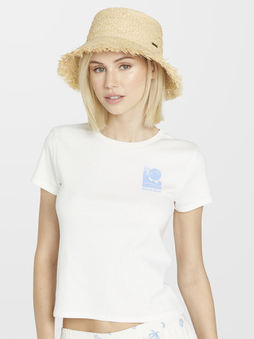 SUNNY BKT STRAW HAT (E5522400_NAT) [F]