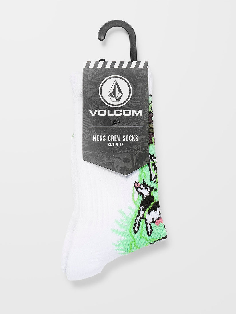 Udder Space Socks - White - (KIDS)