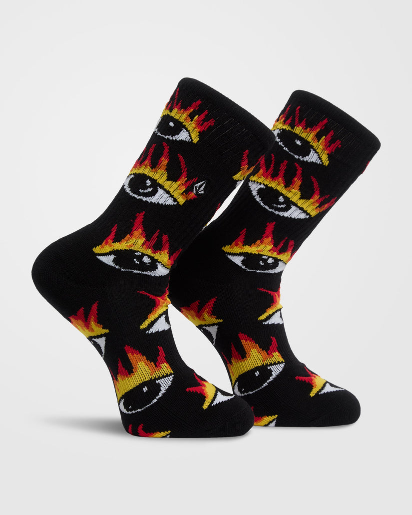 Ozzy Youth Socks - Black - (KIDS)