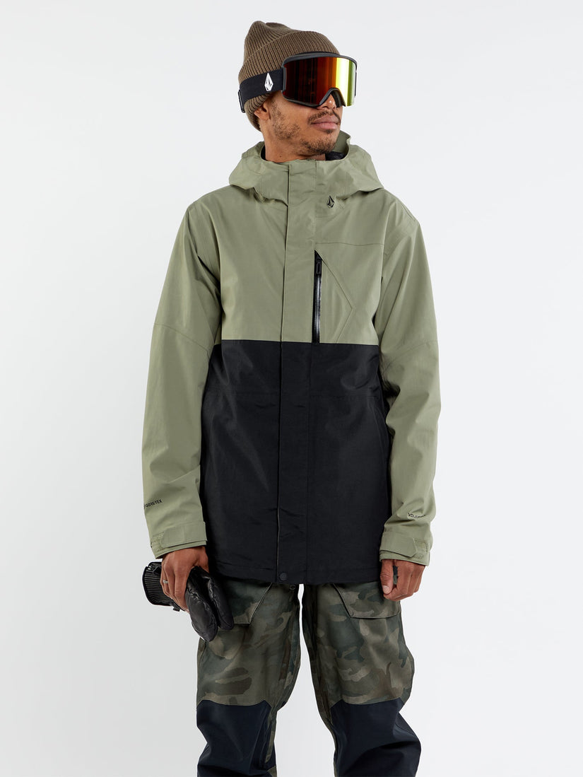 L Insulated Gore-Tex Jacket - LIGHT MILITARY