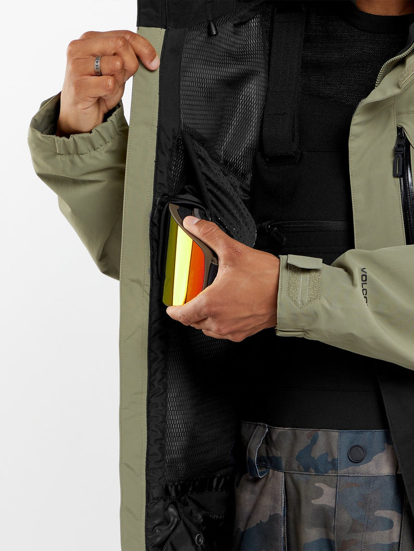 L Gore-Tex Jacket - LIGHT MILITARY (G0652406_LTM) [30]