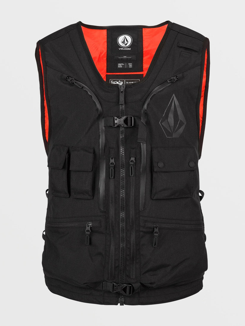 Iguchi Slack Vest - BLACK (G0652414_BLK) [F]