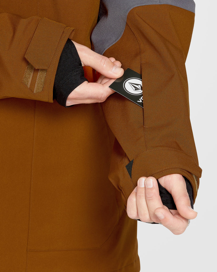 Brighton Full Zip Jacket - Caramel
