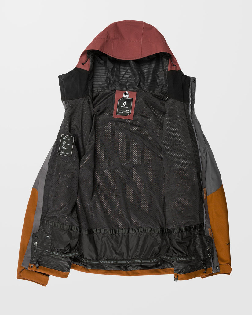Brighton Full Zip Jacket - Caramel