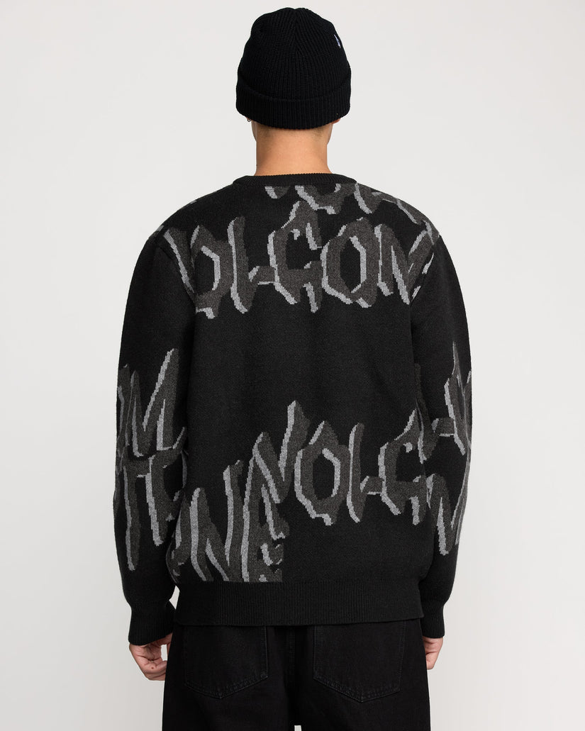Pull Stone Jacquard - Black