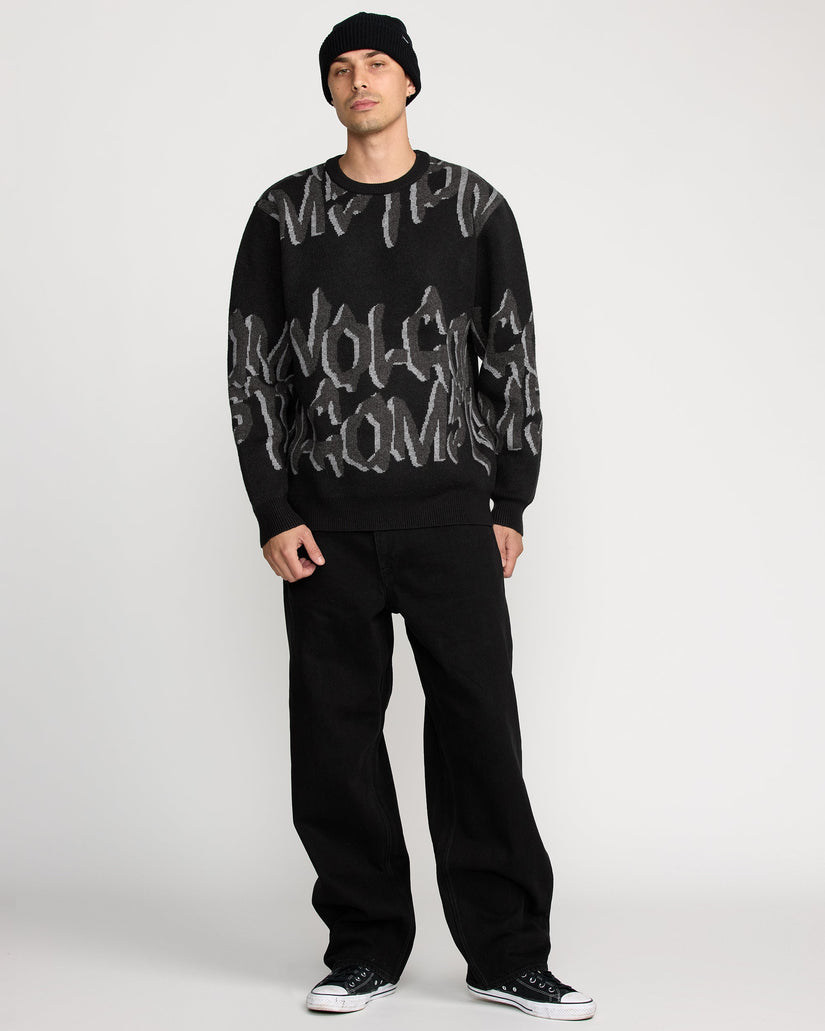 Pull Stone Jacquard - Black