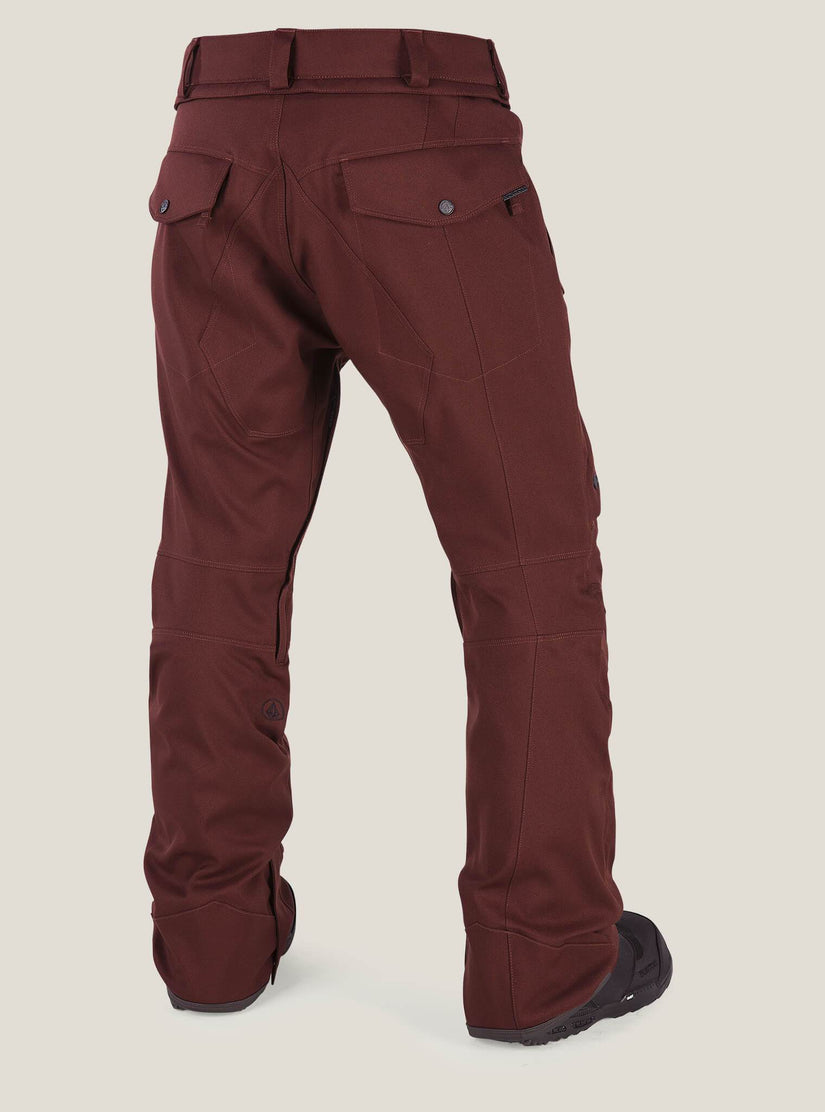 Articulated Pants - Burnt Red