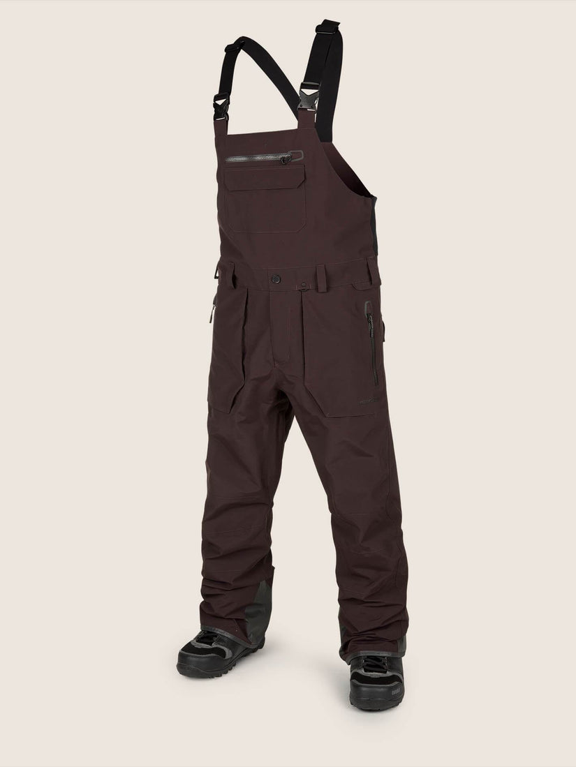 Rain GORE-TEX Bib Overall - Black Red