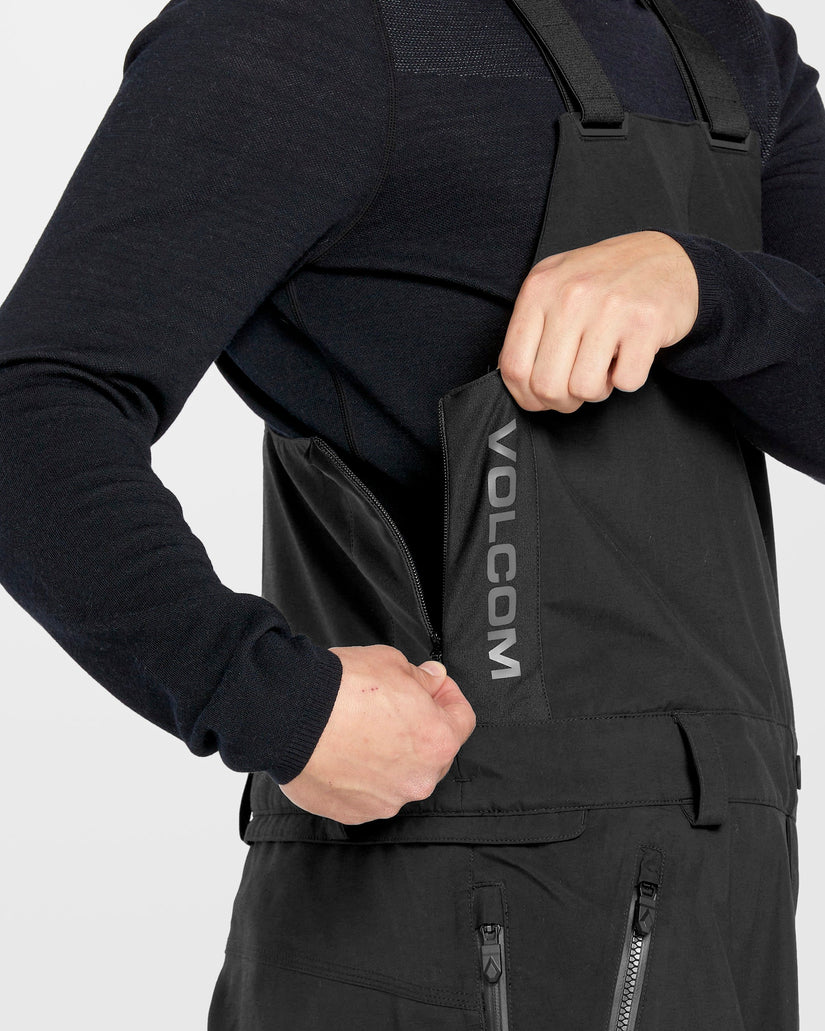3L Gore-Tex Bib Overall - Black