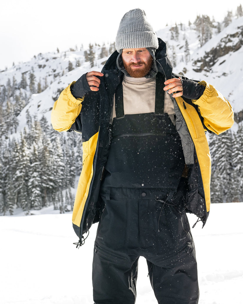 3L Gore-Tex Bib Overall - Black