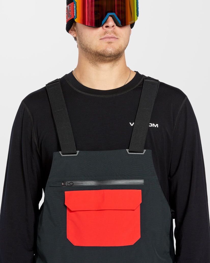Rain Gore-Tex Bib Overall - Crimson