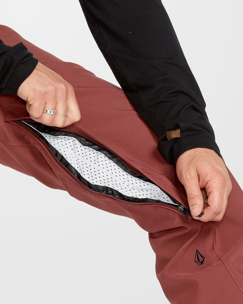 Freakin Snow Chino Trousers - Redwood