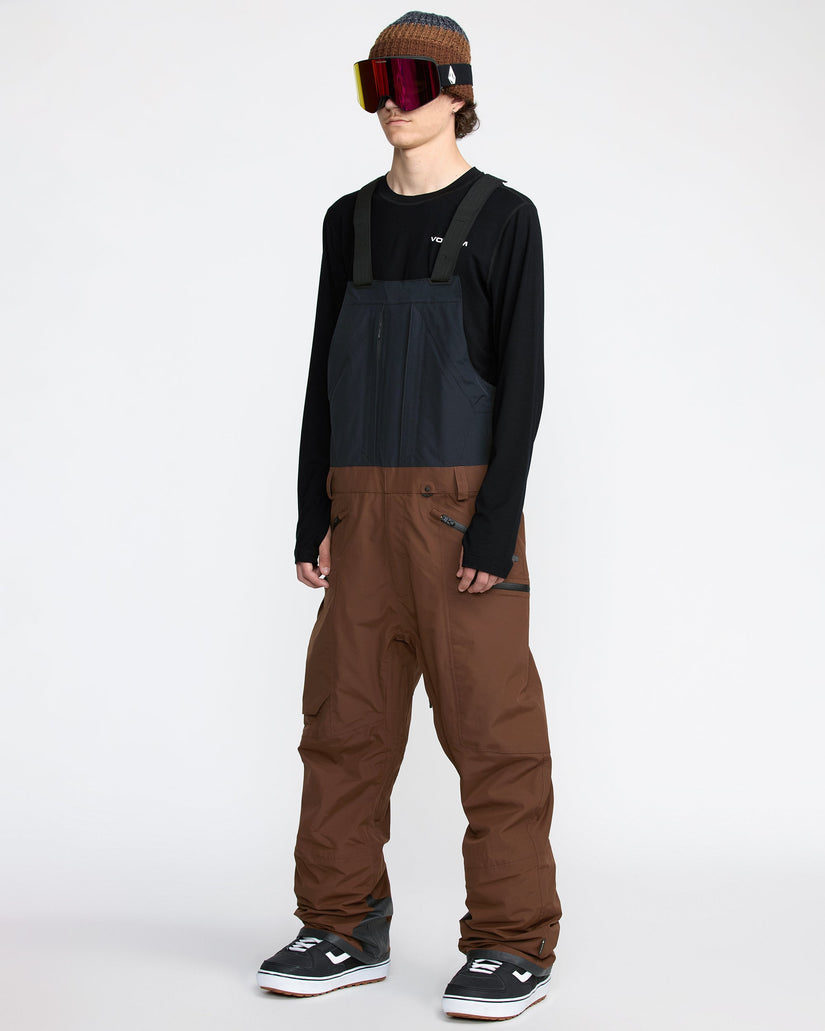 Rain Gore-Tex Bib Overall - Brown