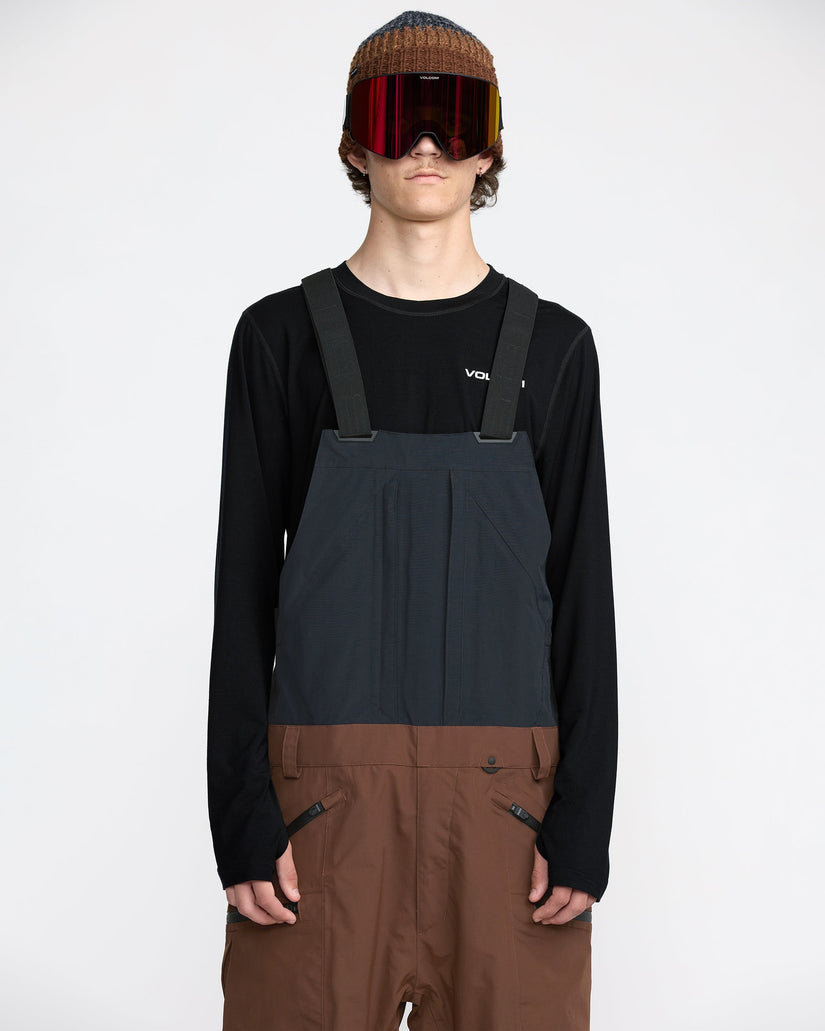 Rain Gore-Tex Bib Overall - Brown