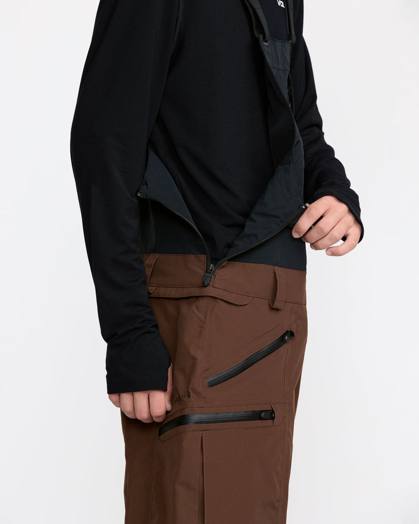 Rain Gore-Tex Bib Overall - Brown