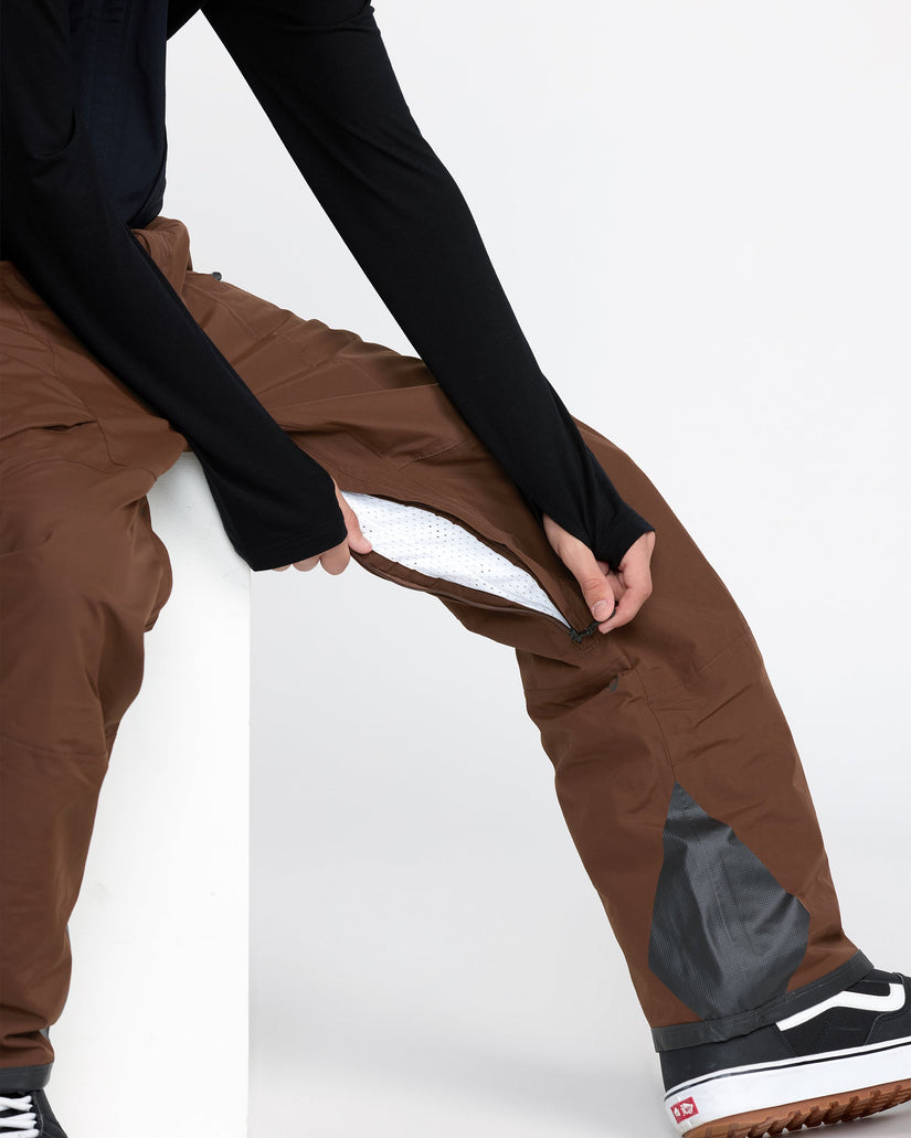 Rain Gore-Tex Bib Overall - Brown