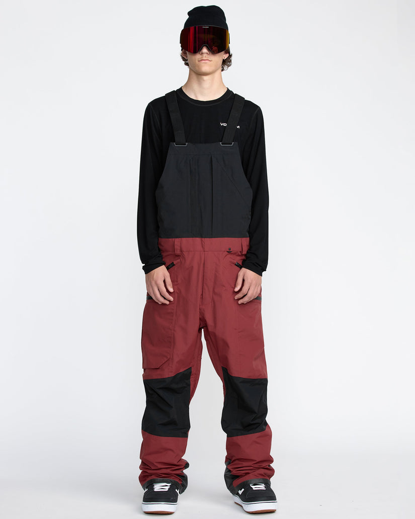 Rain Gore-Tex Bib Overall - Burnt Red