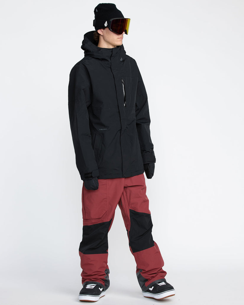 Rain Gore-Tex Bib Overall - Burnt Red