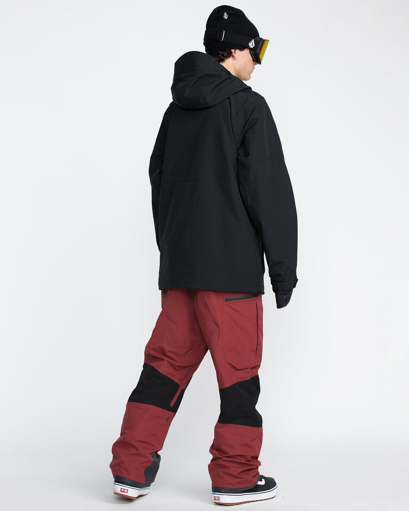 Rain Gore-Tex Bib Overall - Burnt Red