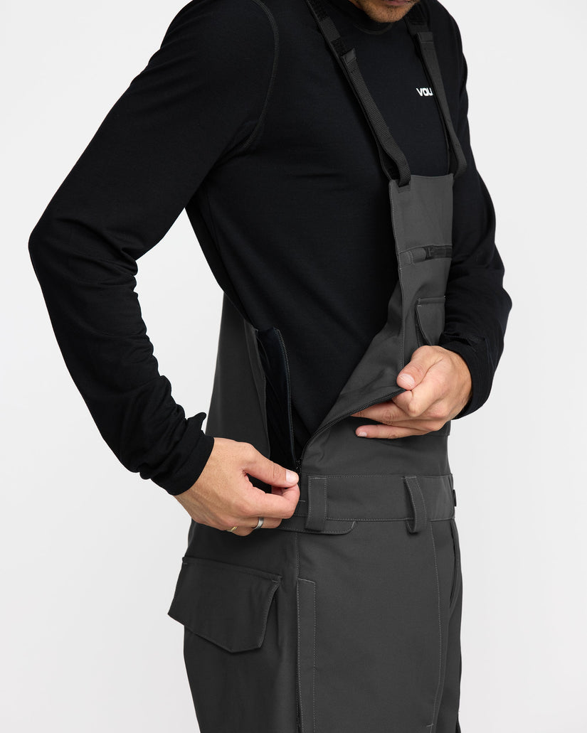 Roan Bib Overall - Dark Grey