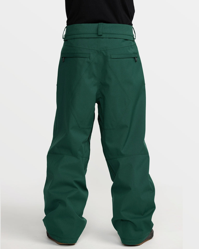 Snow Billow Trousers - Black Green