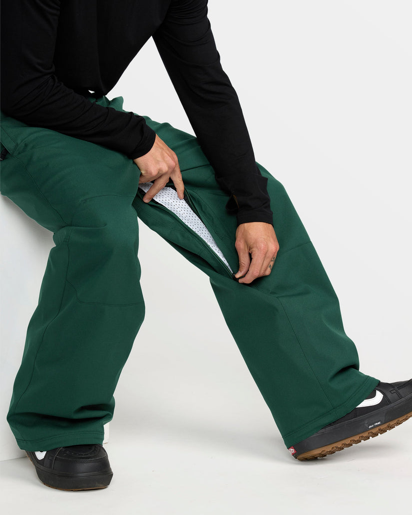 Snow Billow Trousers - Black Green