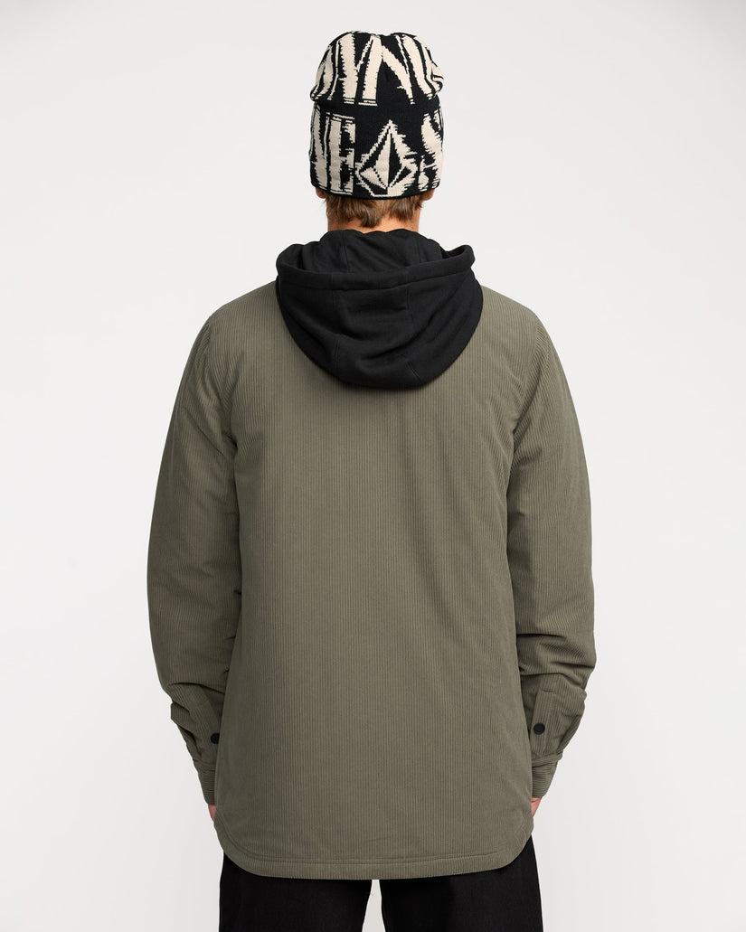 Kenson Insulated Flannel Jacket - Military