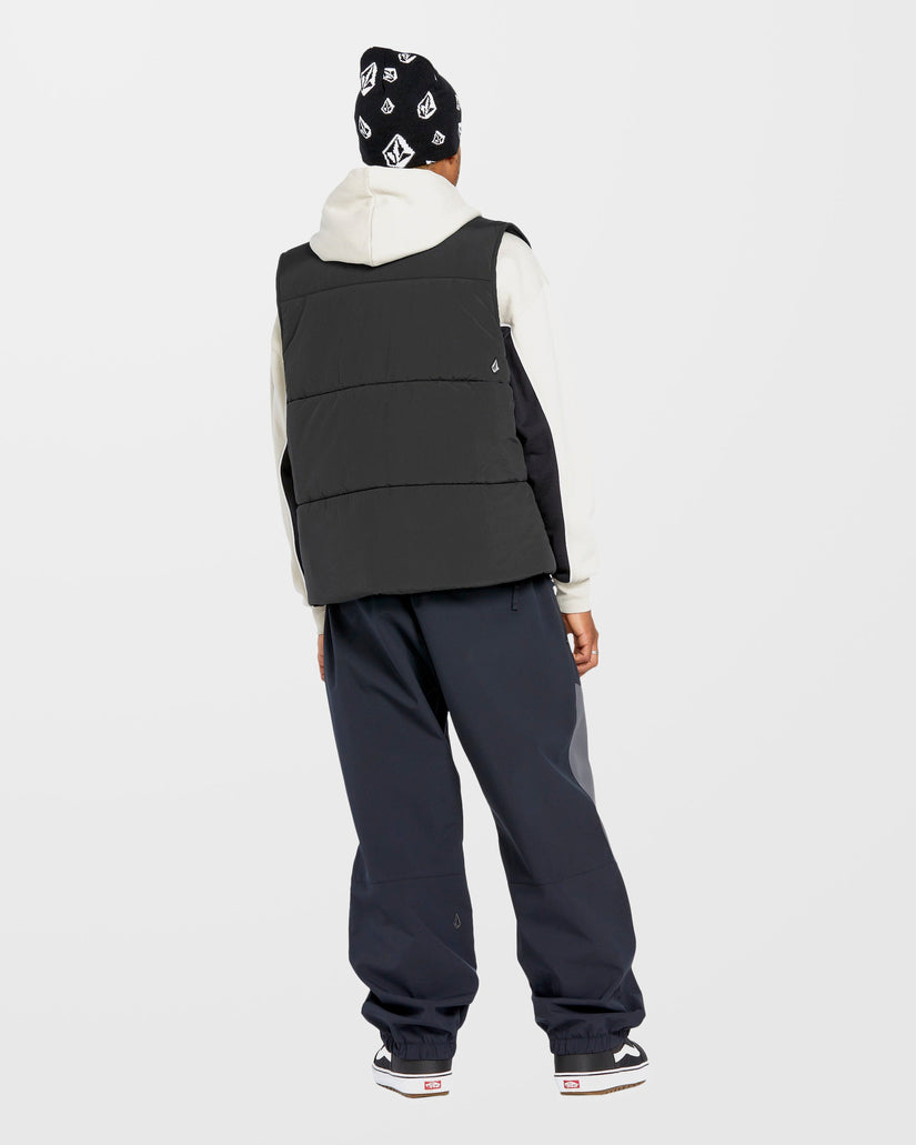 Layered Up Vest - Black