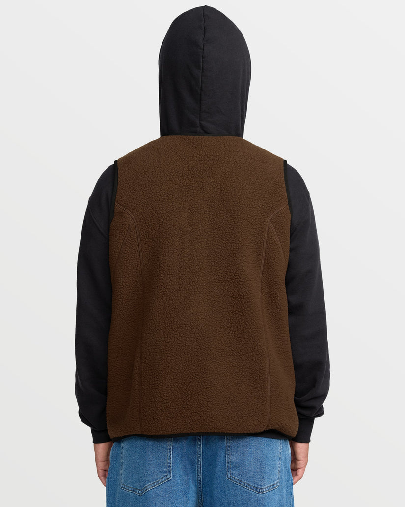 Snowdrift Vest - Brown