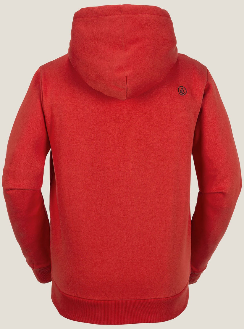 Tuning Zip Fleece - Burnt Orange