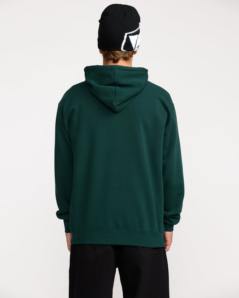 Sweat à capuche Essential - Black Green