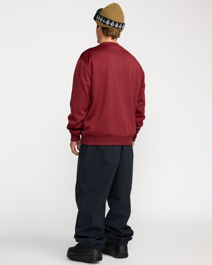 Sweat en molleton Hydro - Burnt Red