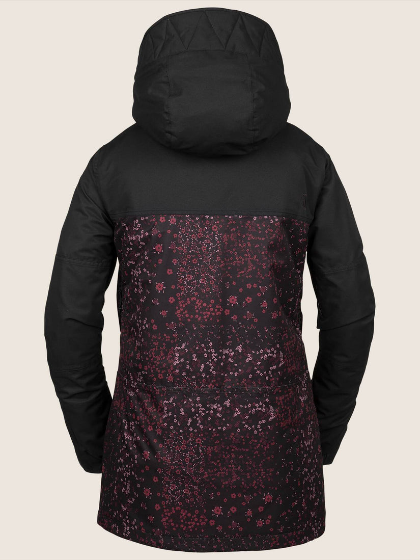 Vault 3-In-1 Jacket - Black Floral Print