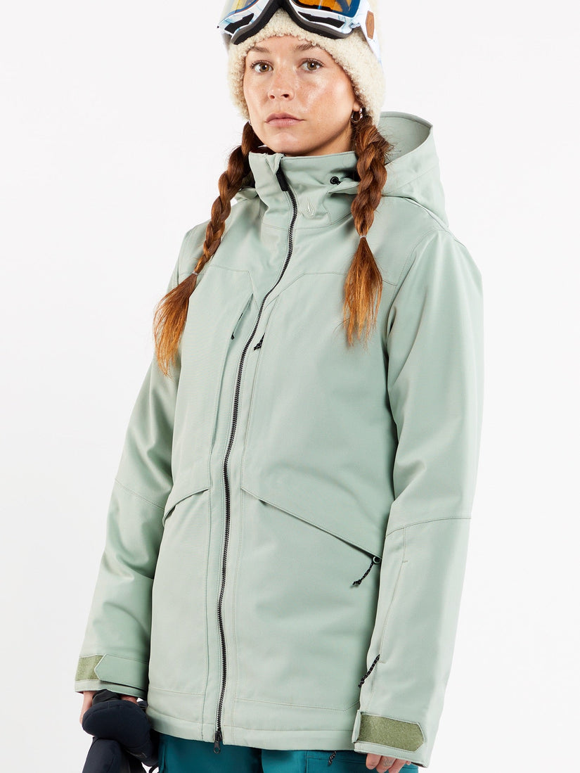 Shelter 3D Stretch Jacket - SAGE FROST